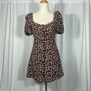 ZARA floral mini dress